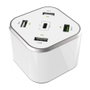 Aisens Cargador de Mesa ASCH-5PQC-W 48W 5 Puertos Blanco